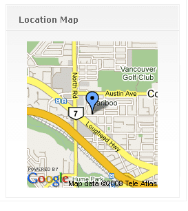 Once geo-tags are added, Google maps will appear with your tour details.