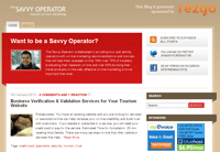 Become a Savvy Operator. Check out the Savvy Operator Blog by   Rezgo CEO, Stephen Joyce