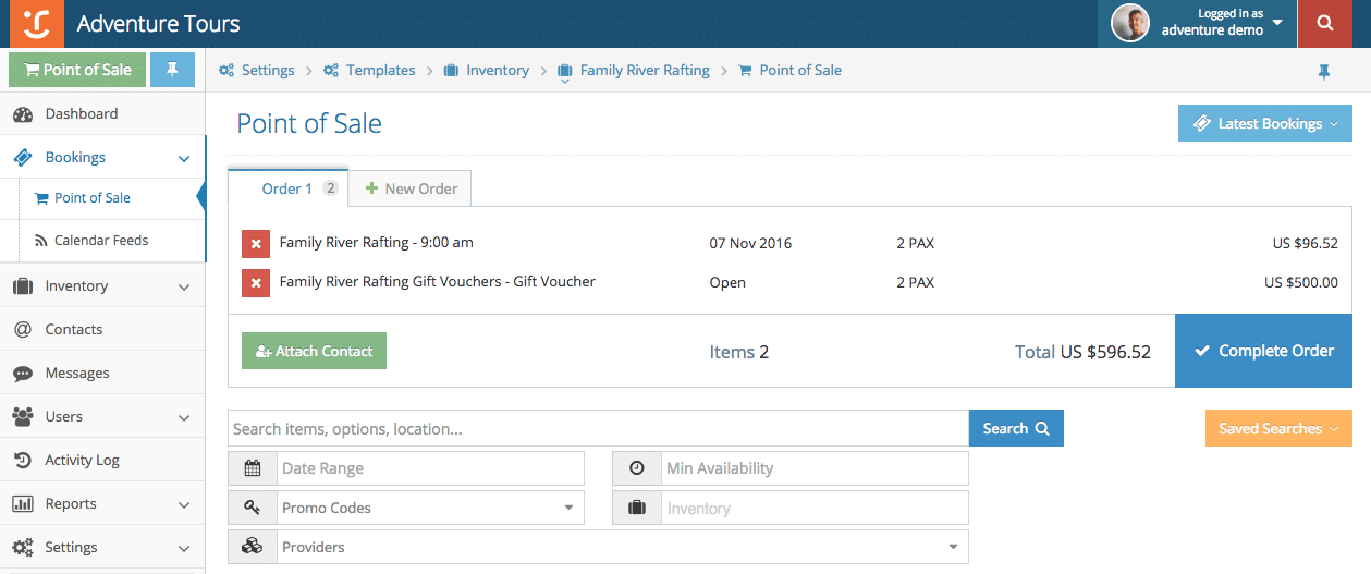 activity waivers price sheets pos orders and custom tickets custom order sheets