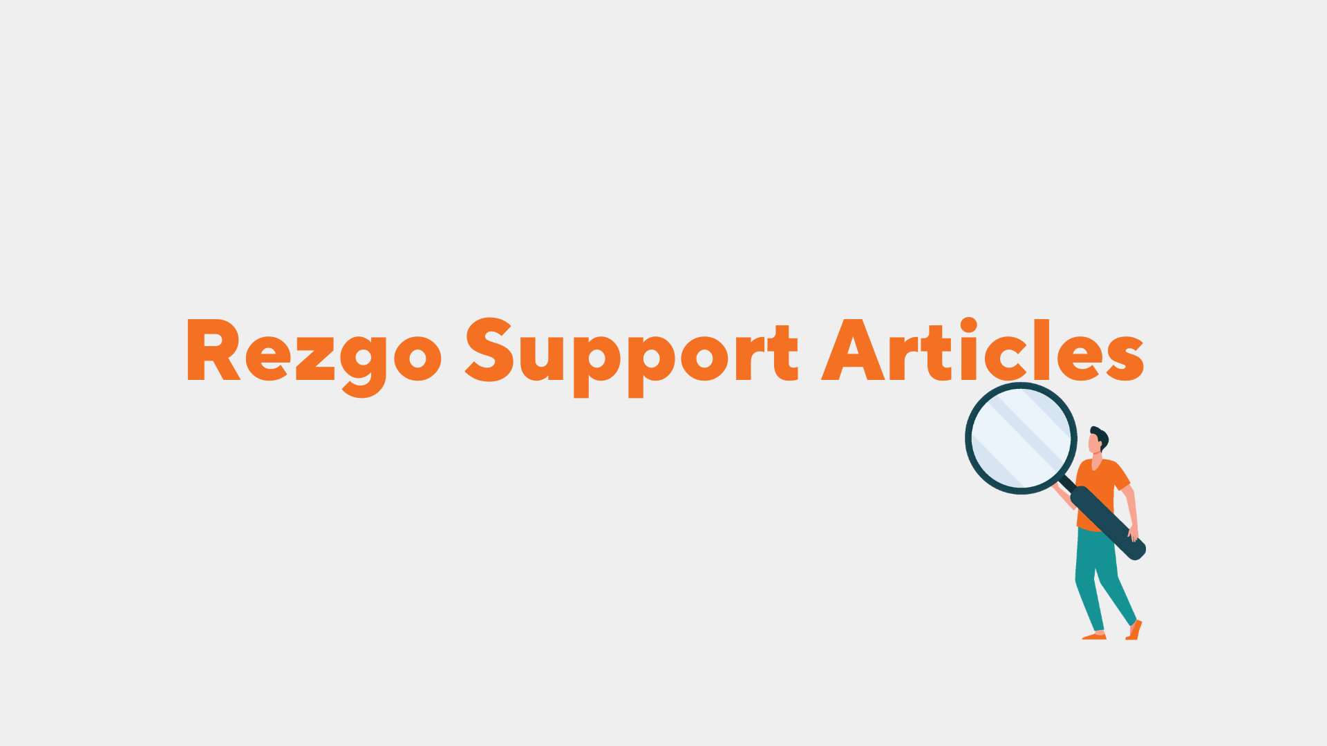 Support Articles