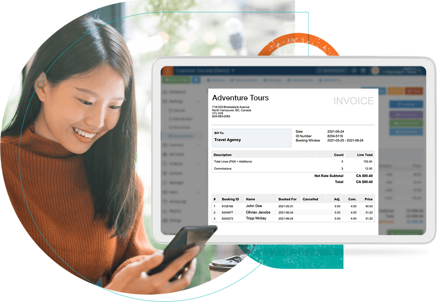 Invoice Management Screen