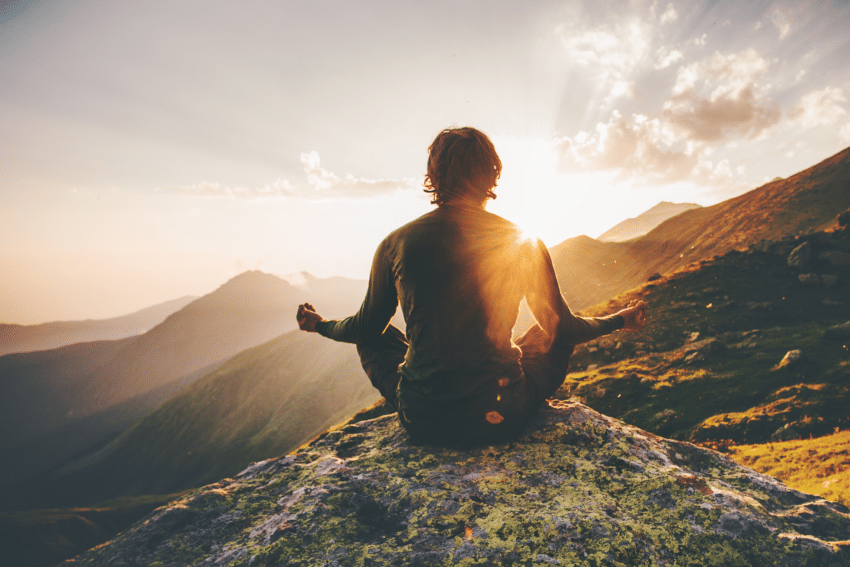 man-meditating