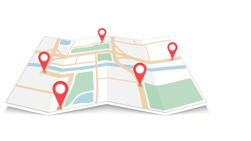 Map illustration