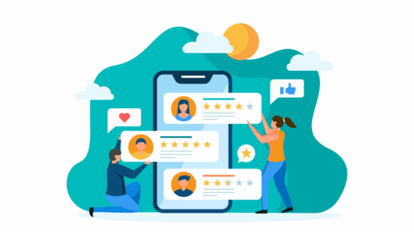 Customer reviews illustration